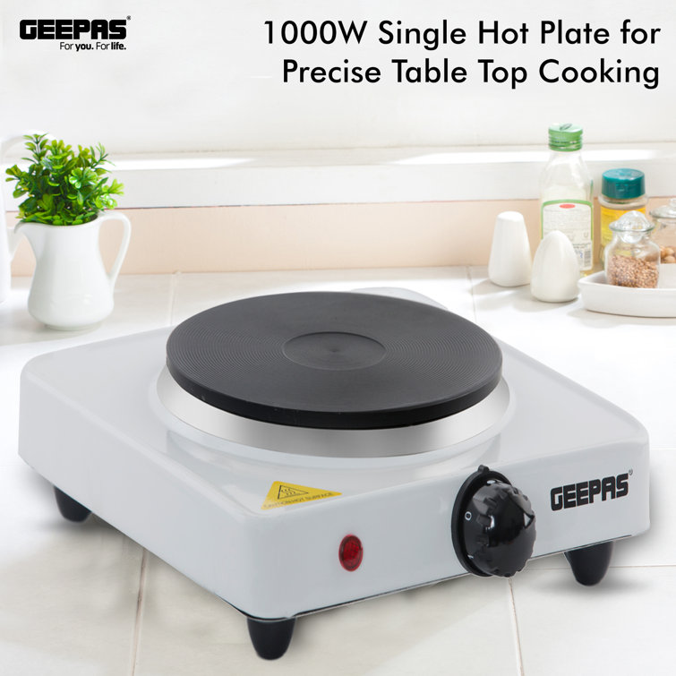 Geepas Single Electric Hot Plate & Reviews Wayfair.co.uk